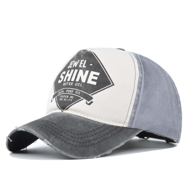 Carpo sano retro contrast color baseball cap