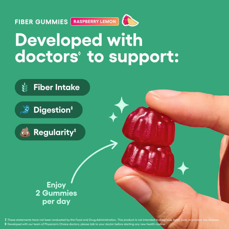 Corpo fiber gummies raspberry lemon vegan